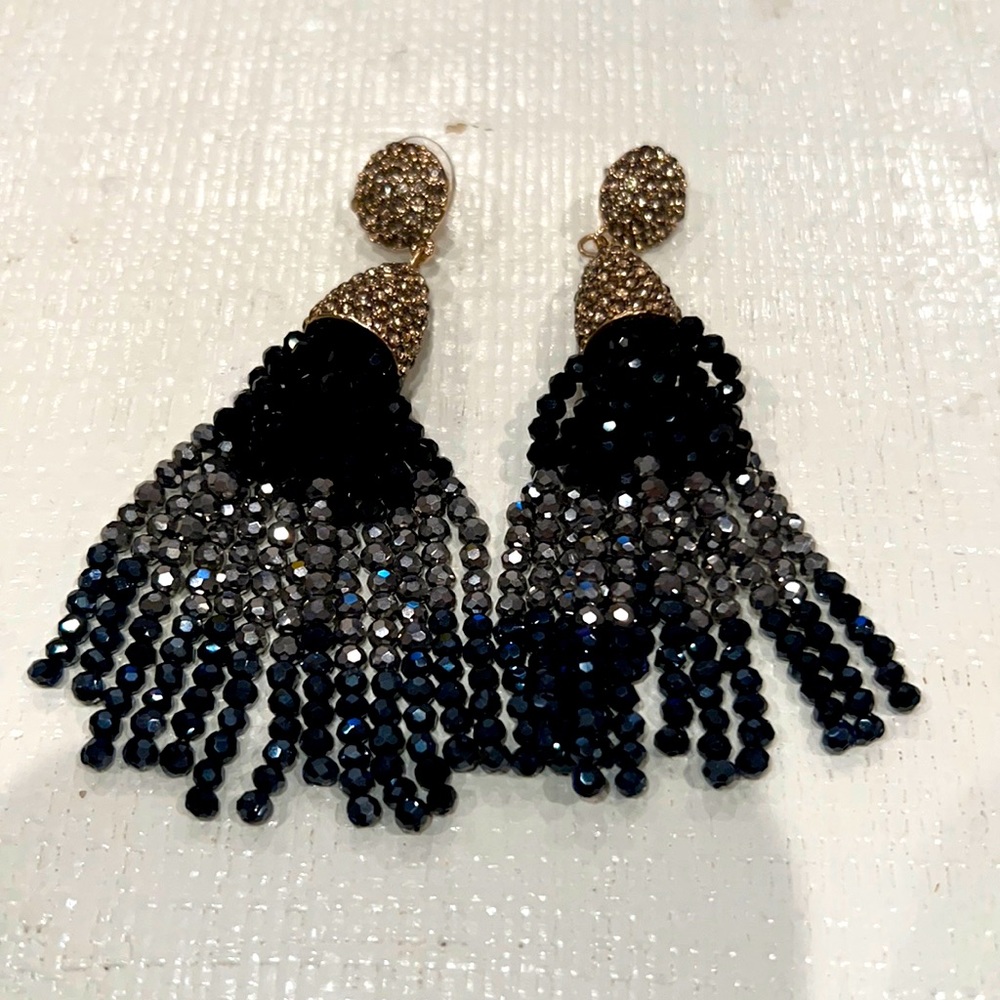 Beaded drop earrings new bauble bar